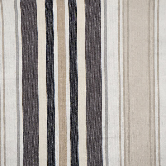 MAXWELL FABRICS  DRAPERY,MULTI-STRIPE,CHECK  # 627 CHARCOAL   - LS4627