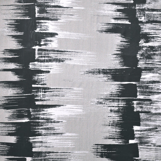MAXWELL FABRICS  SILK PATTERN  # 202 CHROME   - TR4202