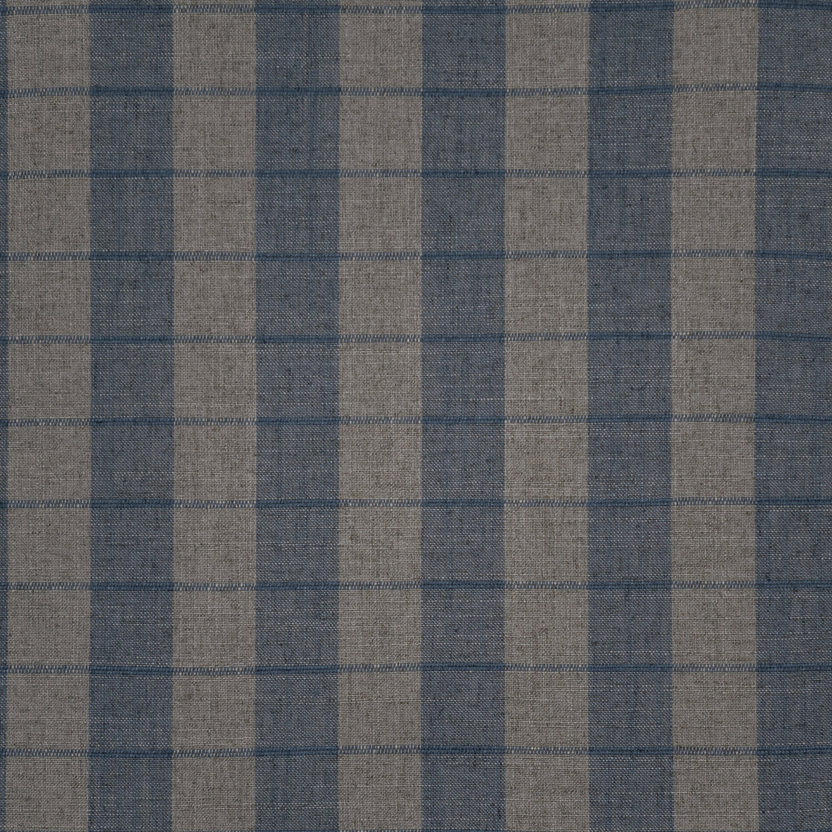MAXWELL FABRICS  DRAPERY,MULTI-STRIPE,CHECK  # 135 LAKE   - DP0135