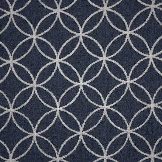 MAXWELL FABRICS  DRAPERY,MULTI- PATTERN  # 120 MARINE   - SOE120