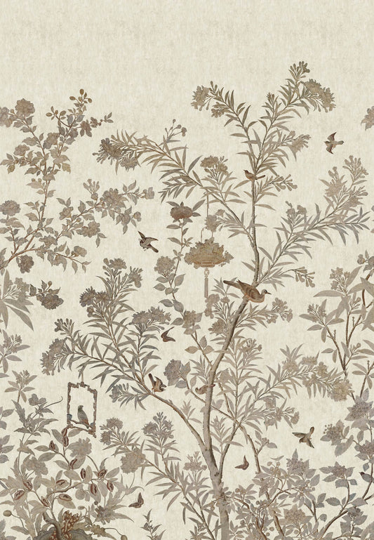 MAXWELL FABRICS  WALLPAPER - WP  # 02 OYSTER   - 251319202