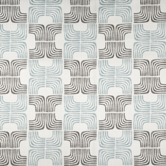 MAXWELL FABRICS  DRAPERY,MULTI- PATTERN  # 619 SEASPRAY   - PB5619