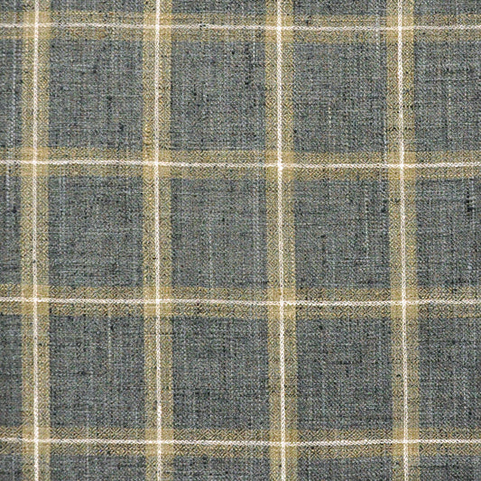 MAXWELL FABRICS  DRAPERY,MULTI-STRIPE,CHECK  # 643 NIGHT   - GI6643