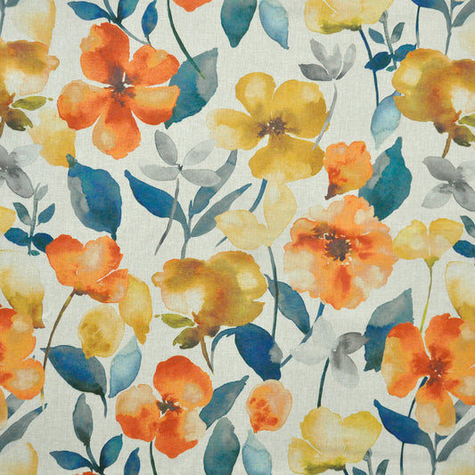 MAXWELL FABRICS  PRINTS  # 614 TANGERINE   - WH1614