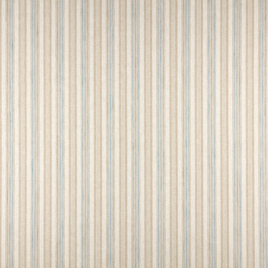 MAXWELL FABRICS  UPHOLSTERY STRIPES  # 607 LAKE   - CJJ607