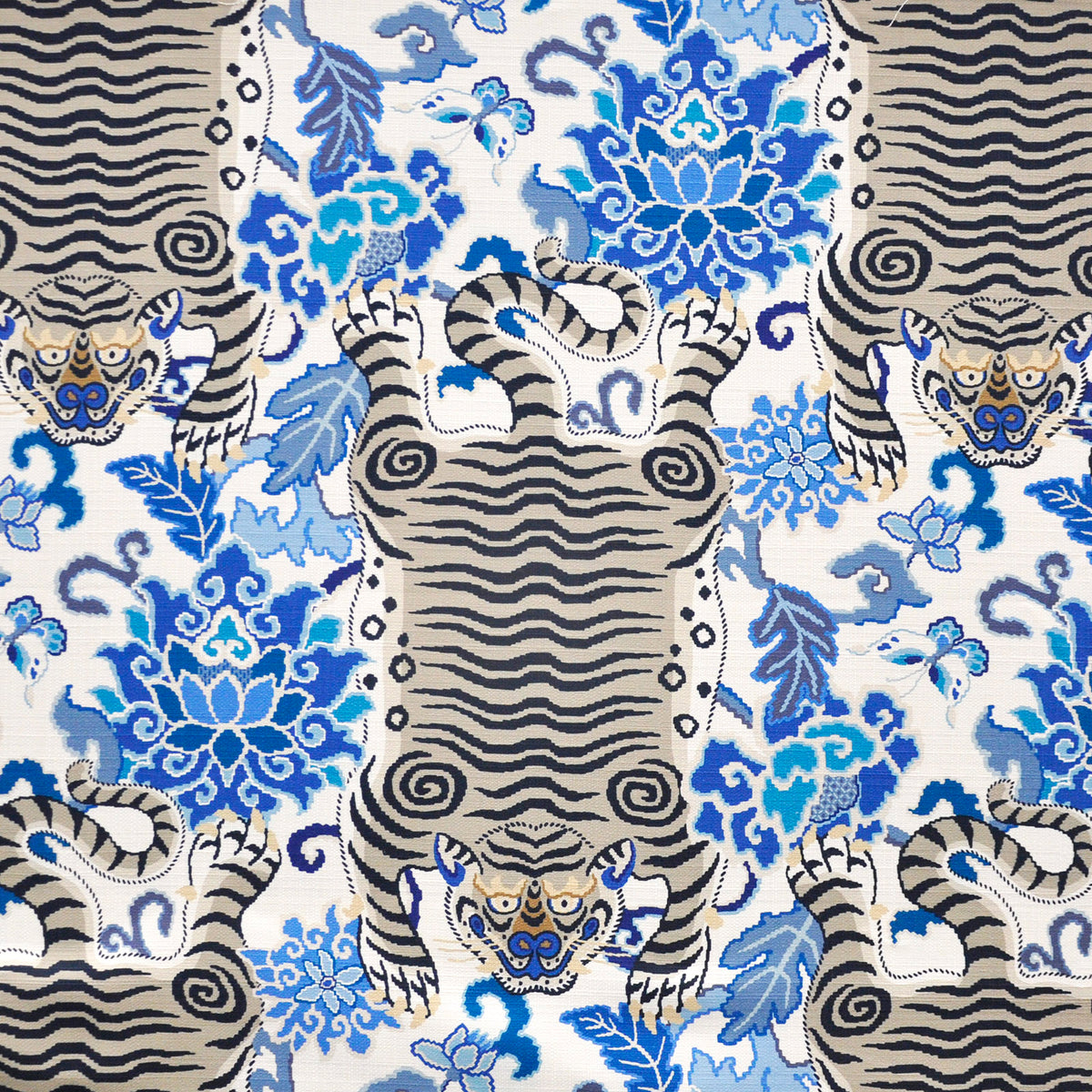 MAXWELL FABRICS  PRINTS  # 537 INK   - TO8537