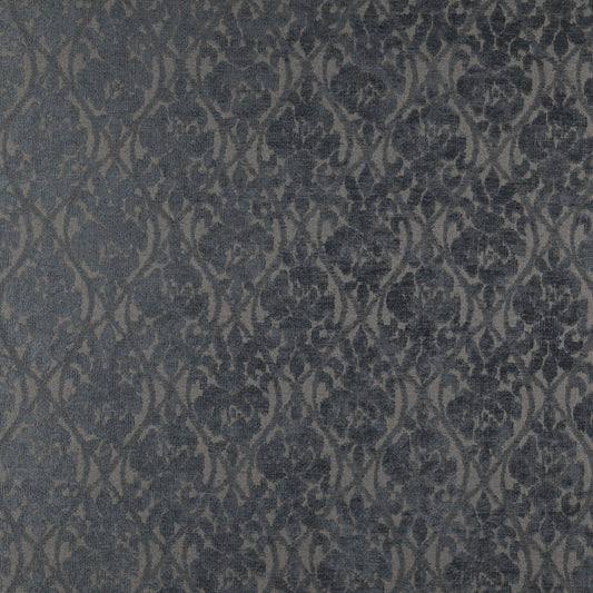 MAXWELL FABRICS  CHENILLE PATTERN  # 302 MIDNIGHT   - U36302
