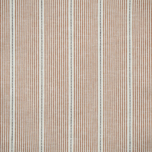 MAXWELL FABRICS  DRAPERY,MULTI-STRIPE,CHECK  # 727 TERRACOTTA   - PAN727