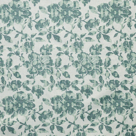 MAXWELL FABRICS  UPHOLSTERY PATTERNS  # 326 TEAL   - CHY326