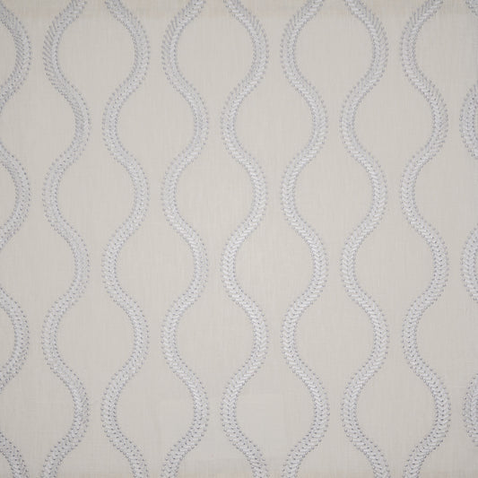MAXWELL FABRICS  DRAPERY,MULTI- PATTERN  # 409 PLATINUM   - AU6409