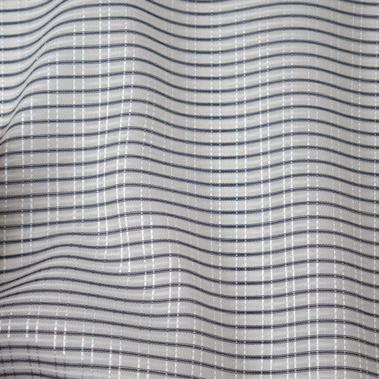 MAXWELL FABRICS  SHEER PATTERN  # 227 ALLOY   - 295227