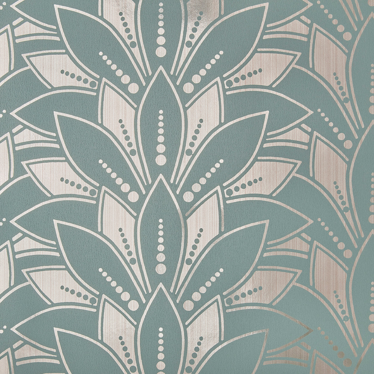 MAXWELL FABRICS  WALLPAPER - WP  # 05 NEO MINT   - 139FOIL05