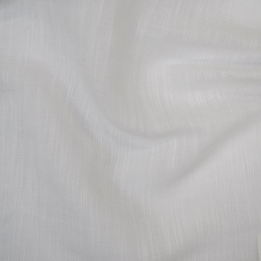 MAXWELL FABRICS  SHEER SOLID,TEXTURE  # 251 ICING   - AT6251