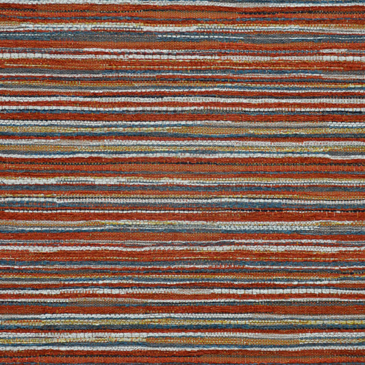 MAXWELL FABRICS  UPHOLSTERY STRIPES  # 702 CAYENNE   - CGQ702