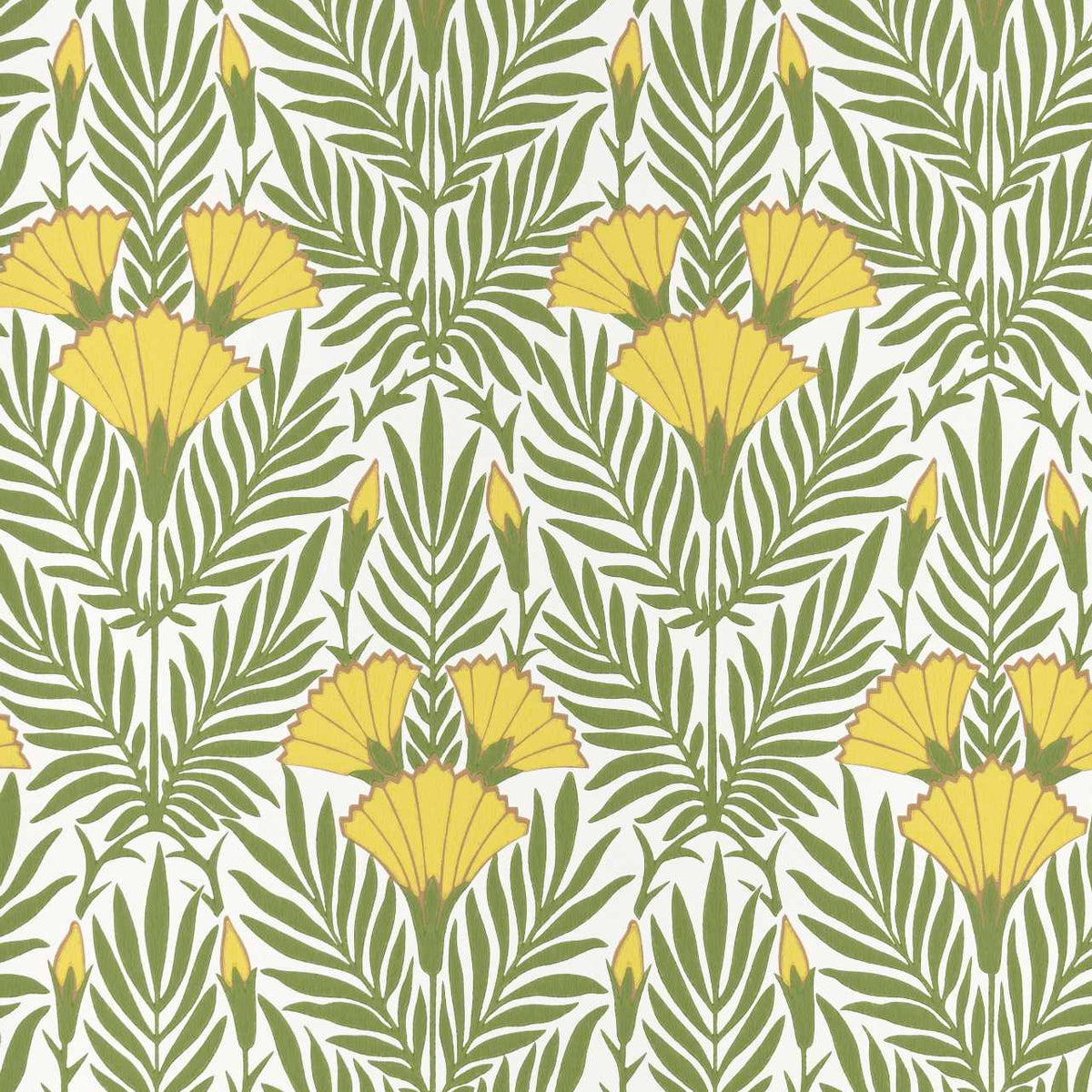 MAXWELL FABRICS  WALLPAPER - WP  # 01 VIVID YELLOW   - 231117101