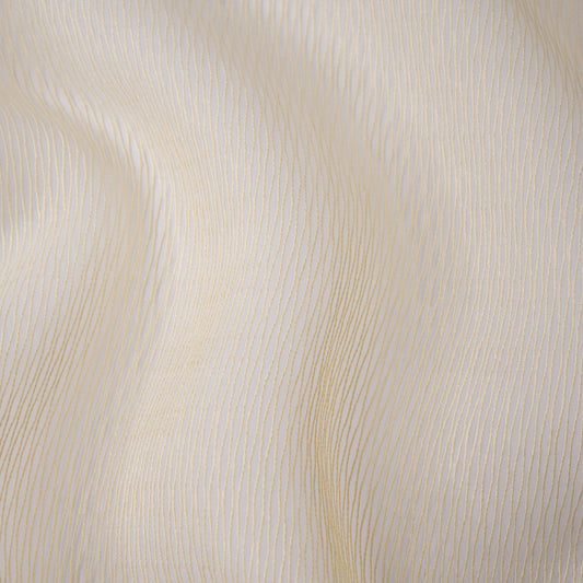 MAXWELL FABRICS  SHEER PATTERN  # 212 BUTTER   - RQ9212