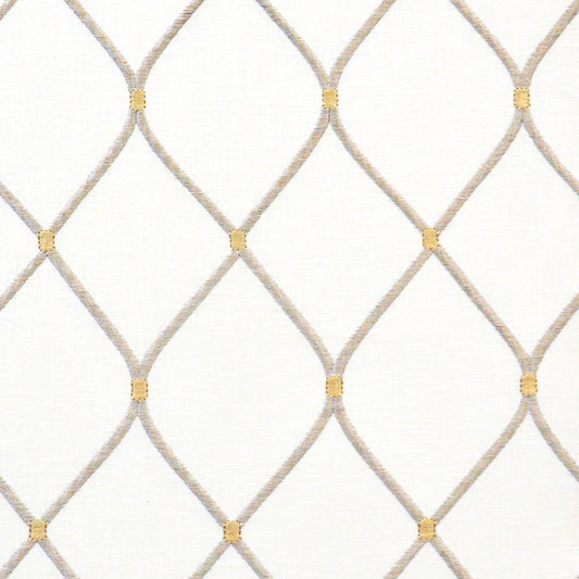 MAXWELL FABRICS  DRAPERY,MULTI- PATTERN  # 242 PLATINUM   - CHH242