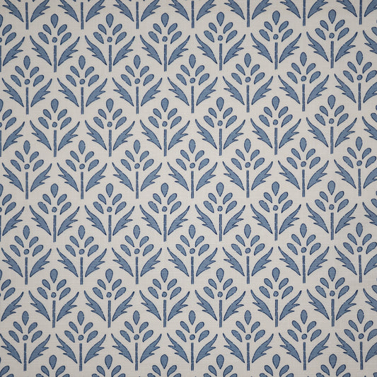 MAXWELL FABRICS  DRAPERY,MULTI- PATTERN  # 132 BLUEBONNET   - FR0132