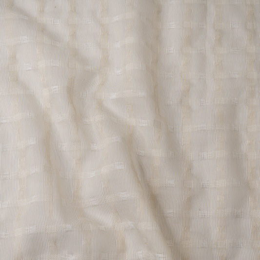 MAXWELL FABRICS  SHEER PATTERN  # 208 PALOMINO   - JA6208