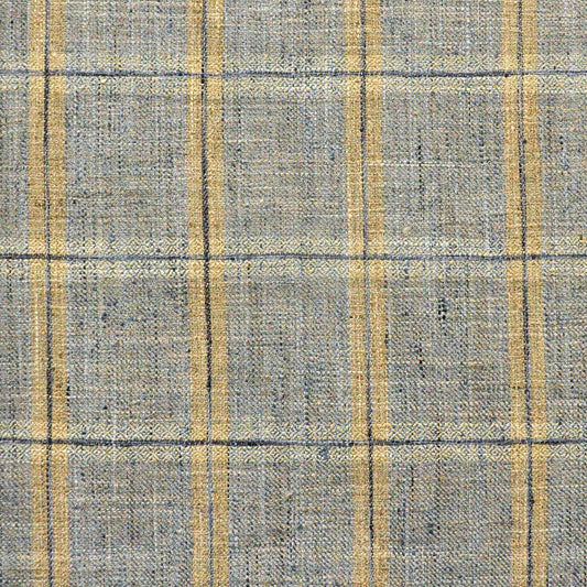 MAXWELL FABRICS  DRAPERY,MULTI-STRIPE,CHECK  # 635 DENIM   - GI6635