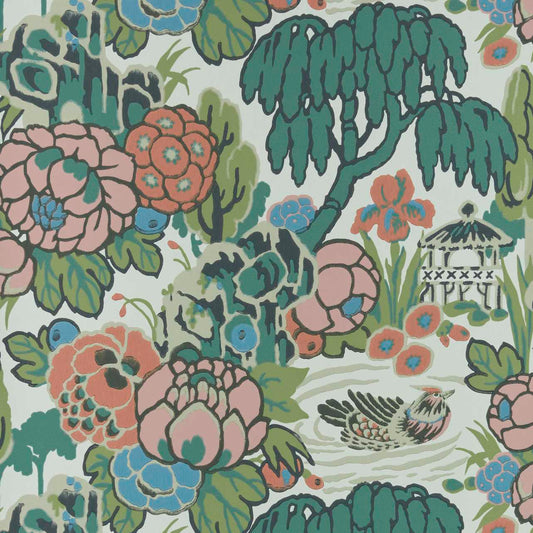 MAXWELL FABRICS  WALLPAPER - WP  # 02 CORAL   - 231116902