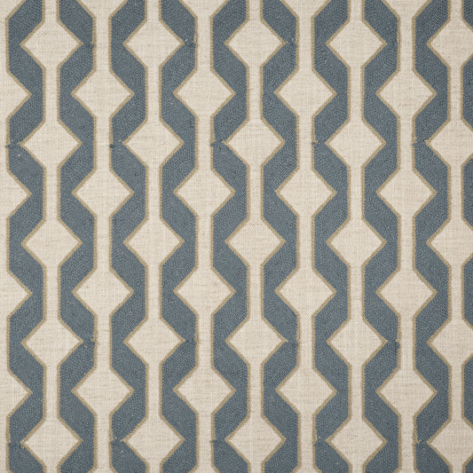MAXWELL FABRICS  DRAPERY,MULTI- PATTERN  # 539 CELESTE   - VC8539