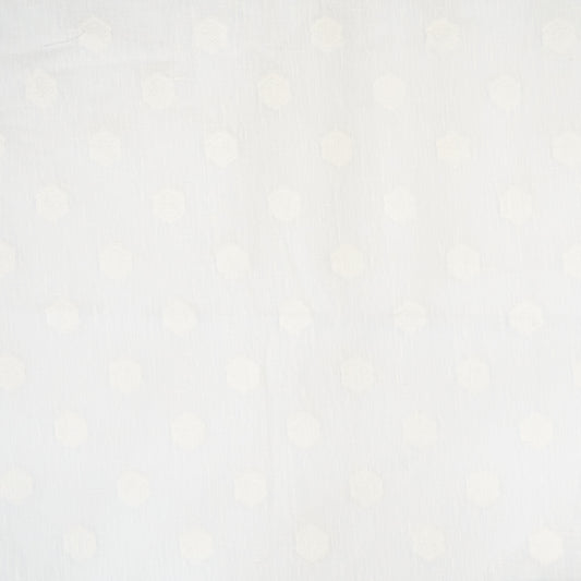 MAXWELL FABRICS  SHEER PATTERN  # 317 SALT   - TY1317