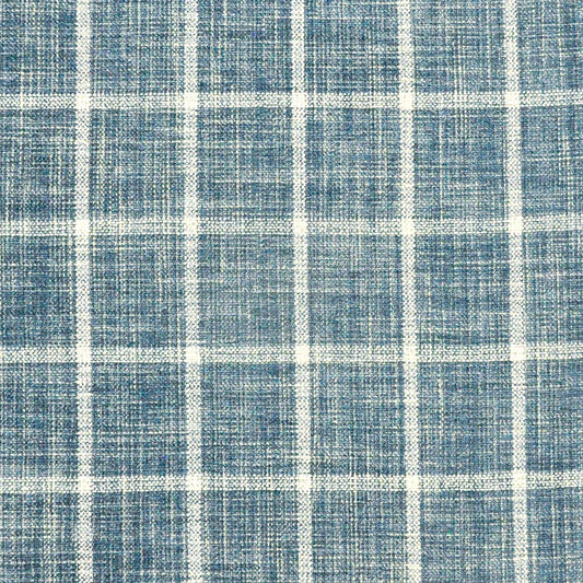 MAXWELL FABRICS  DRAPERY,MULTI-STRIPE,CHECK  # 637 PACIFIC   - WH3637