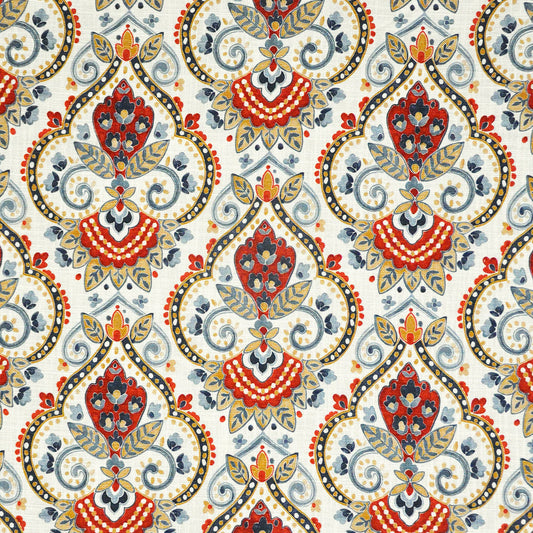 MAXWELL FABRICS  DRAPERY,MULTI- PATTERN  # 804 AMERICANA   - TT8804