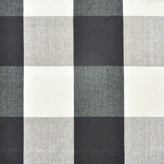 MAXWELL FABRICS  DRAPERY,MULTI-STRIPE,CHECK  # 626 CHARCOAL   - SMP626