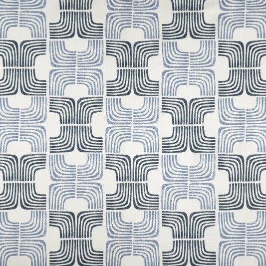 MAXWELL FABRICS  DRAPERY,MULTI- PATTERN  # 535 ATLANTIC   - PB5535