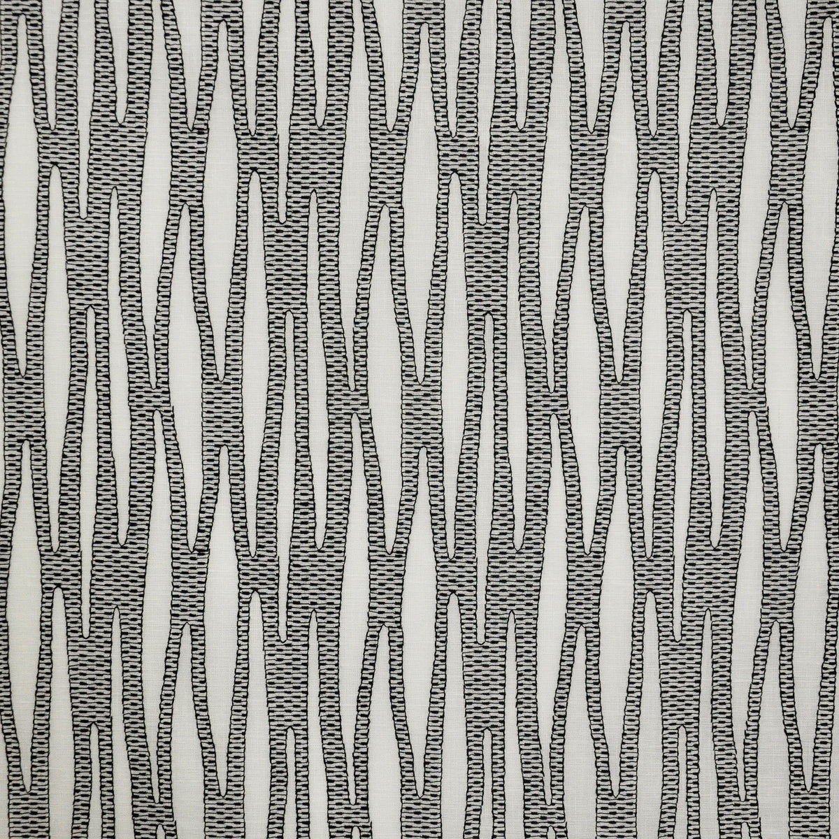 MAXWELL FABRICS  SHEER SOLID,TEXTURE  # 519 ZEBRA   - BEO519