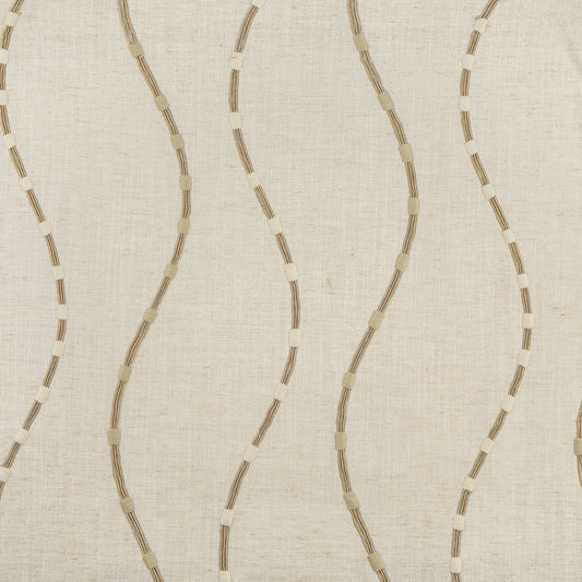 MAXWELL FABRICS  DRAPERY,MULTI- PATTERN  # 427 BISCOTTI   - MB2427