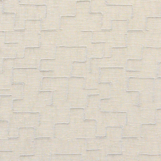 MAXWELL FABRICS  SHEER PATTERN  # 518 GREIGE   - MZ4518
