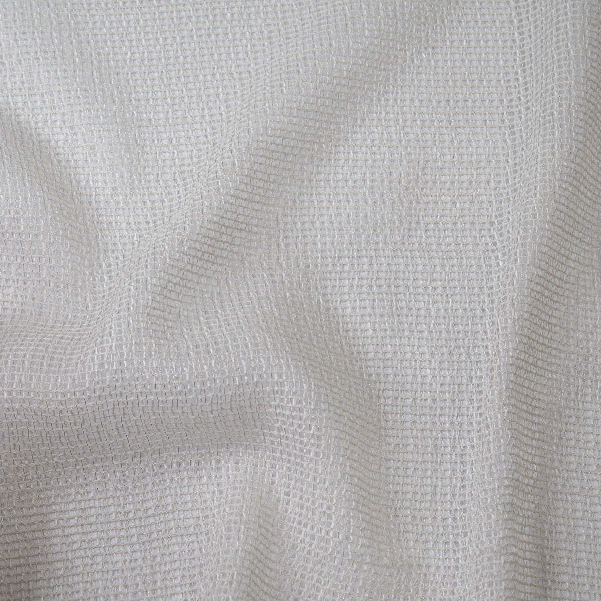 MAXWELL FABRICS  SHEER SOLID,TEXTURE  # 202 SELENITE   - BEZ202