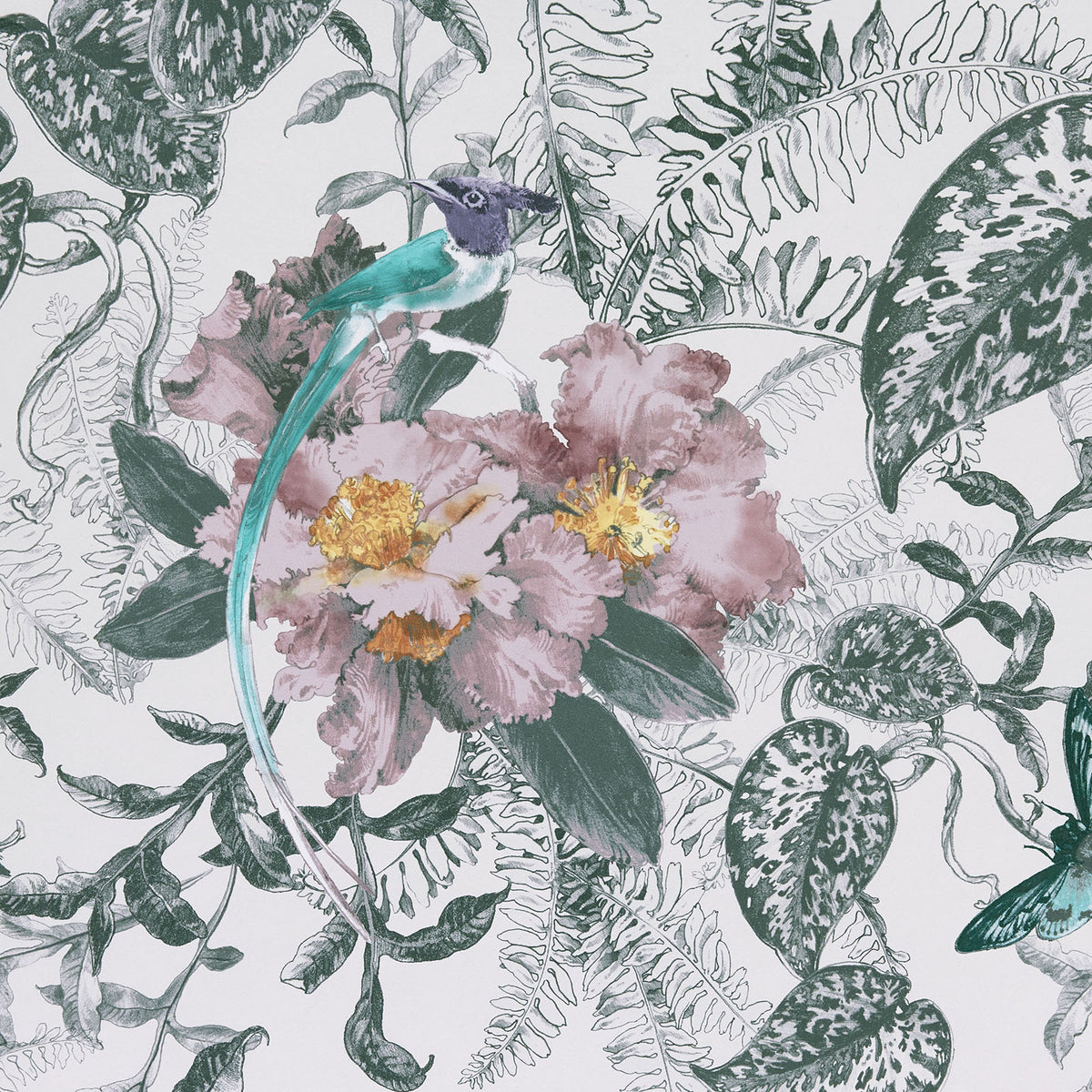 MAXWELL FABRICS  WALLPAPER - WP  # 05 CHAMOMILE   - 200814405