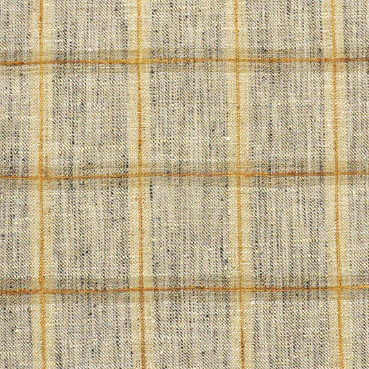 MAXWELL FABRICS  DRAPERY,MULTI-STRIPE,CHECK  # 647 GRAPHITE   - GI6647