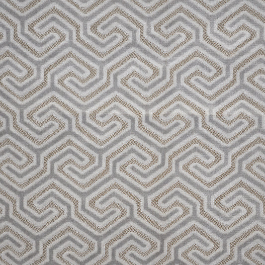 MAXWELL FABRICS  VELVET PATTERN  # 612 ALUMINUM   - GK1612