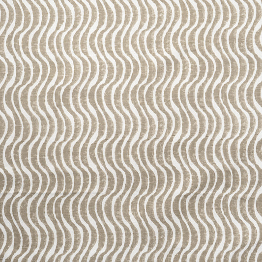 MAXWELL FABRICS  DRAPERY,MULTI- PATTERN  # 401 BEIGE   - EJ9401