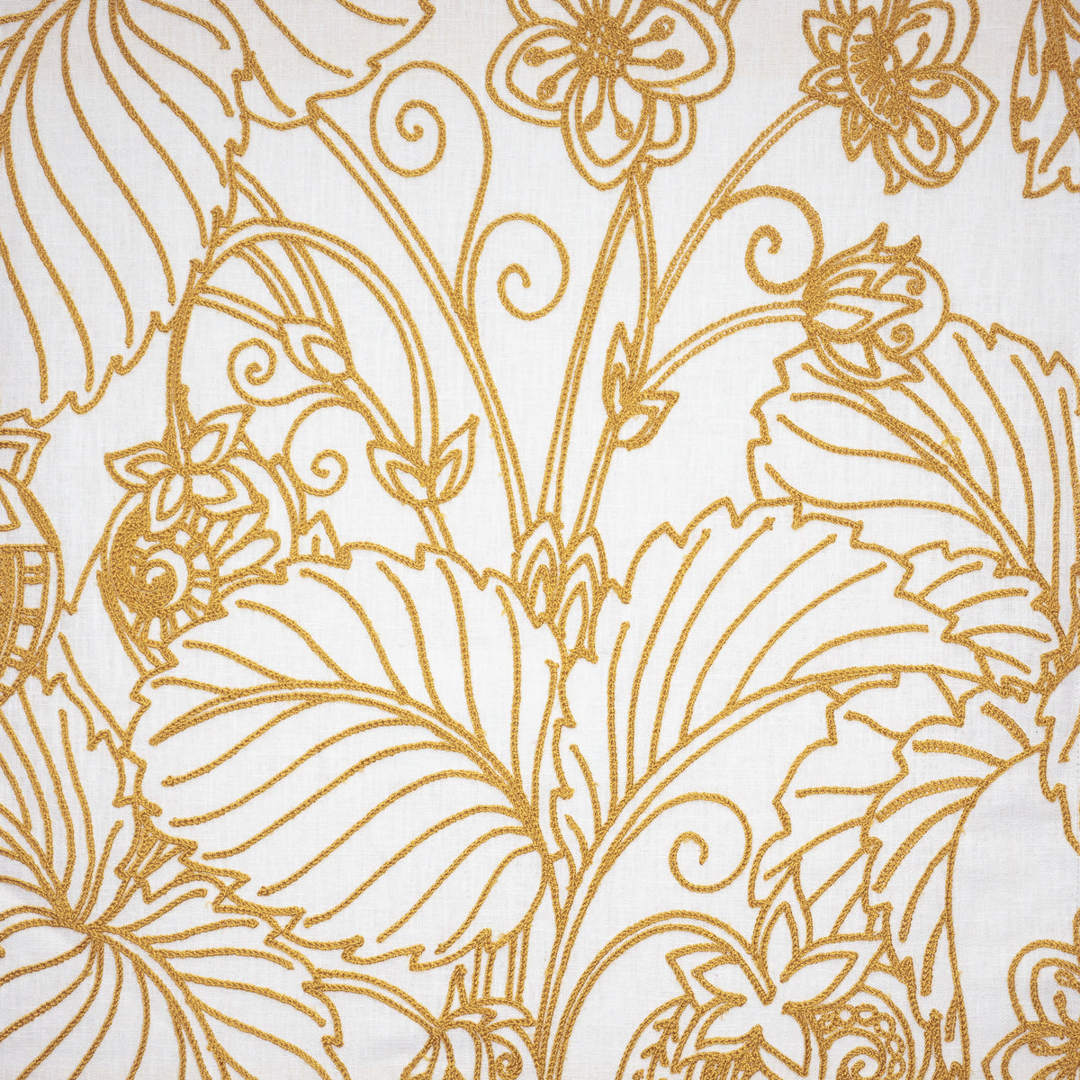 MAXWELL FABRICS  DRAPERY,MULTI- PATTERN  # 618 MUSTARD   - SO5618