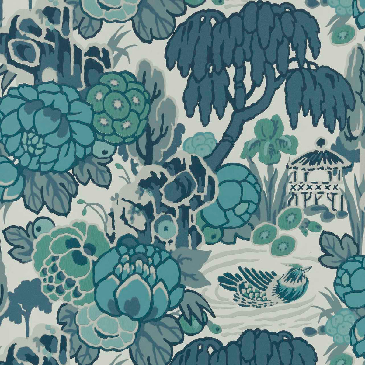 MAXWELL FABRICS  WALLPAPER - WP  # 01 MIST   - 231116901