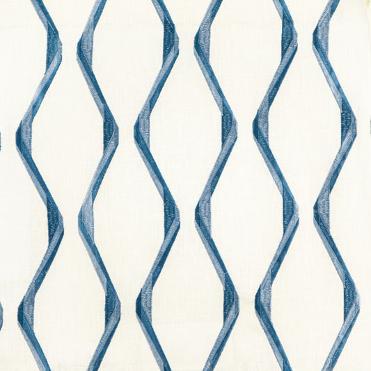 MAXWELL FABRICS  DRAPERY,MULTI- PATTERN  # 530 TIDE   - LT3530