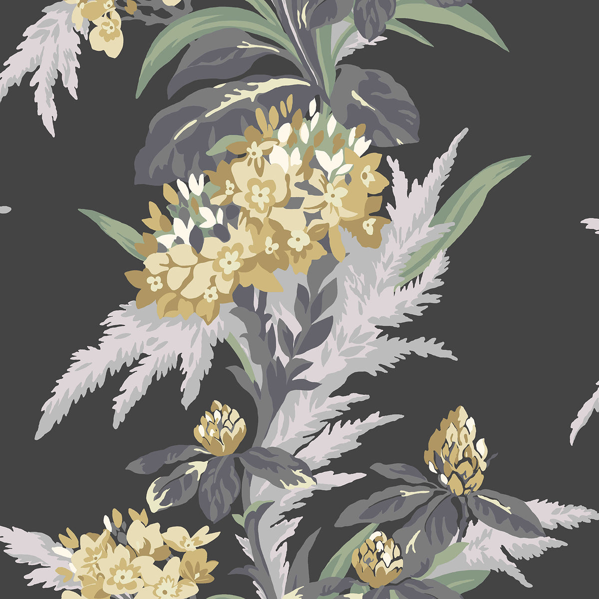 MAXWELL FABRICS  WALLPAPER - WP  # 01 JET   - 180411601