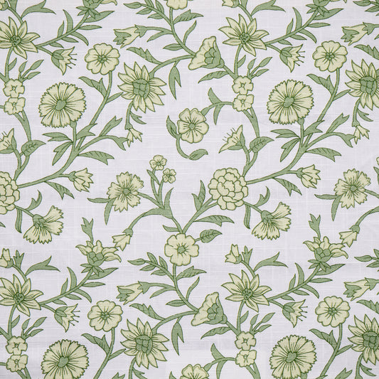 MAXWELL FABRICS  DRAPERY,MULTI- PATTERN  # 345 TARRAGON   - FR1345