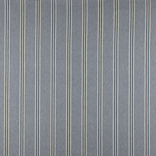 MAXWELL FABRICS  UPHOLSTERY STRIPES  # 601 DENIM   - AV3601