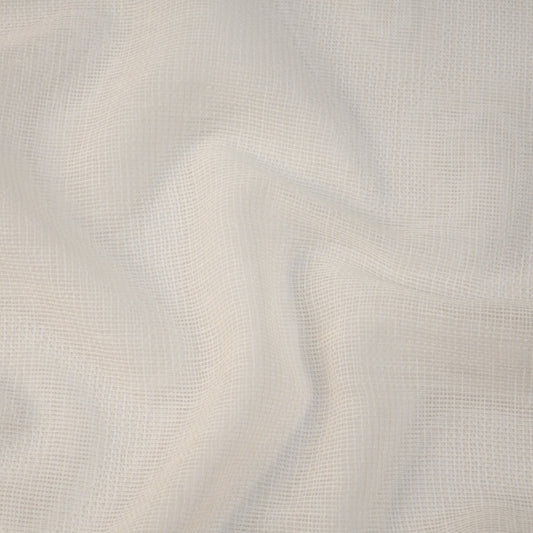 MAXWELL FABRICS  SHEER SOLID,TEXTURE  # 313 SWAN   - SOC313