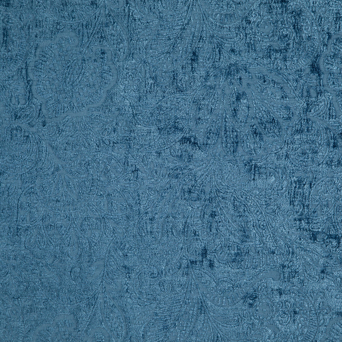 MAXWELL FABRICS  CHENILLE PATTERN  # 305 OCEAN   - FN7305