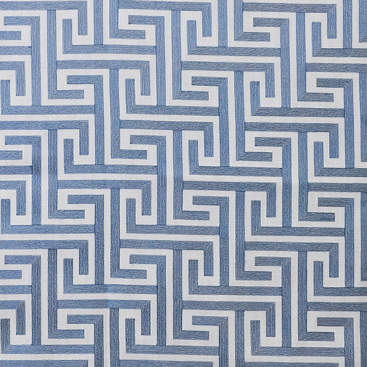 MAXWELL FABRICS  UPHOLSTERY PATTERNS  # 109 CORNFLOWER   - FQ2109