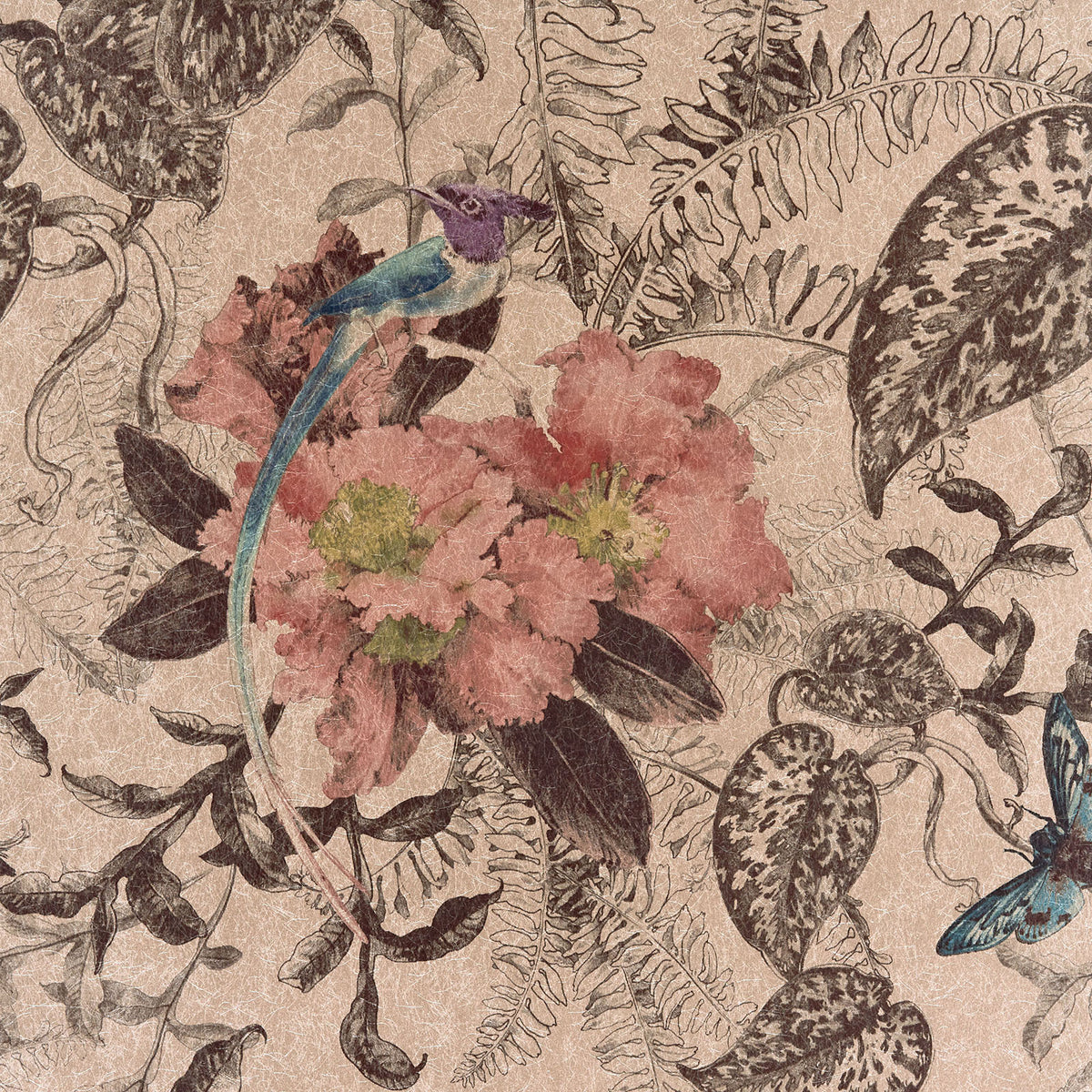 MAXWELL FABRICS  WALLPAPER - WP  # 04 COPPER   - 200814404