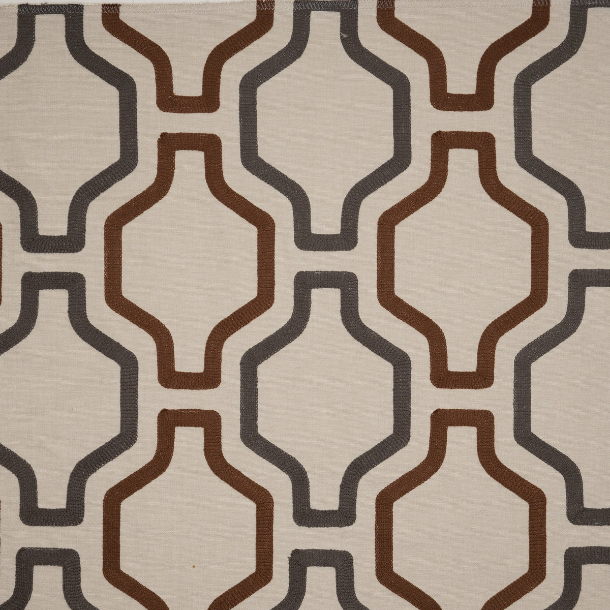 MAXWELL FABRICS  DRAPERY,MULTI- PATTERN  # 606 CAROB   - AU3606